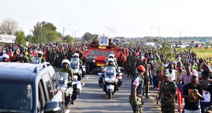 Vilio, Simanzi Vyatawala Mapokezi ya Mwili wa Hayati Magufuli Mwanza