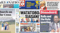 Magazeti Jumatatu, Aprili 5: Mudavadi na Ruto wampigania Raila