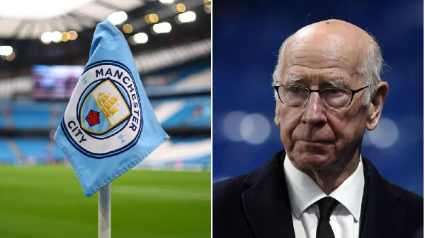 Man City yawafungia Mashabiki waliodhihaki kifo cha Sir Bobby Charlton