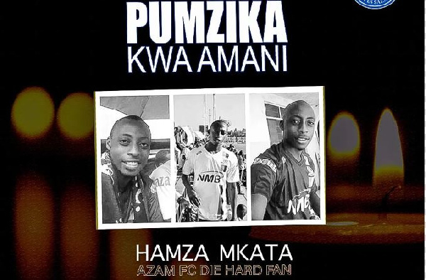 Hamza Athuman Mkata, shabiki wa Azam FC