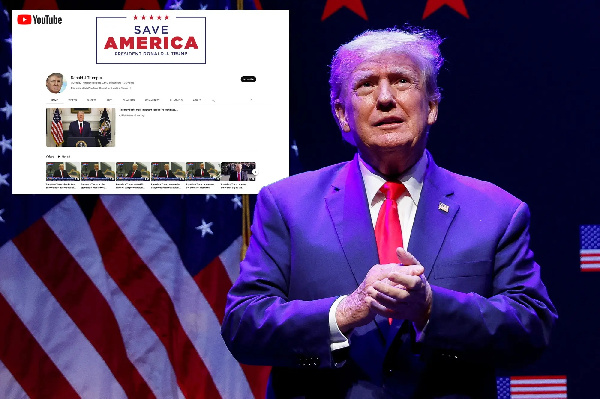 You Tube waifungua Akaunti ya Trump