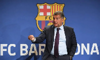 Rais wa klabu ya Barcelona Joan Laporta