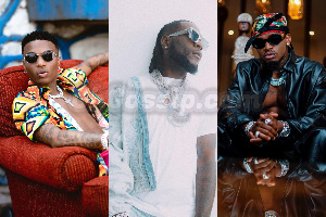 Wizkid Burna Boy And Diamond Platnumz 