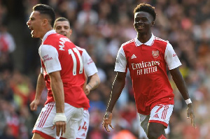 Gabriel Martinelli, Eduard Nketiah Na Bukayo Saka 