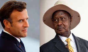 Macron Museveni Command One Post